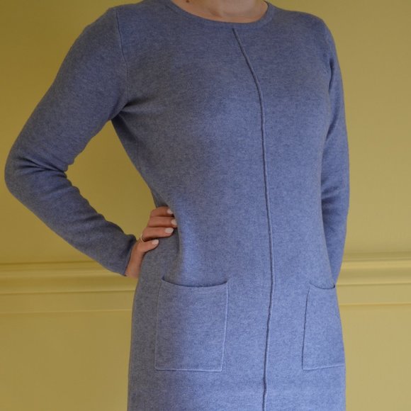 Wool Dress with pockets - Picture 2 of 16